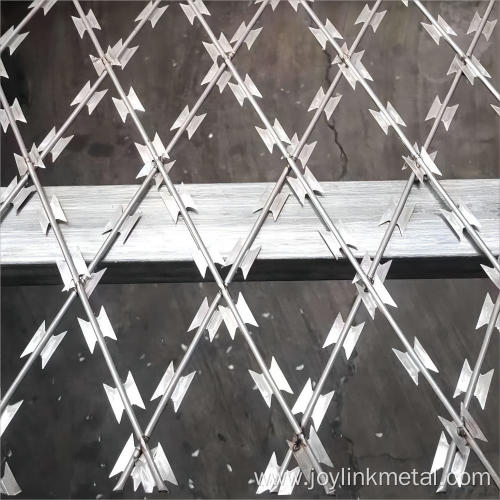 Flat concertina razor wire